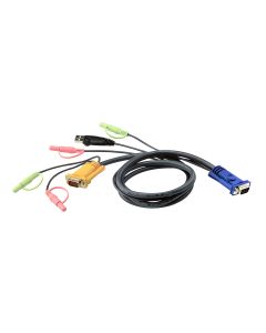 ATEN 2L-5303U 3M USB KVM Kabel met 3 in 1 SPHD en Geluid