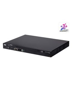 ATEN SN1148CO 48-Port Serial Console Server with Cisco Support, auto-sensing DTE/DCE, USB Storage Support,  Power/SFP Redundancy, and sensor/relay port